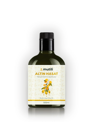 Altın Hasat Natürel Sızma Zeytinyağı 500 ml - Sınırlı Üretim - Yeni Sezon