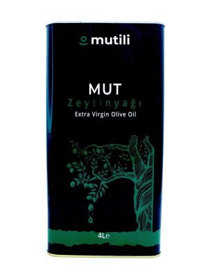 Mutlu Hasat Soğuk Sıkım Zeytinyağı 4 Litre - Yeni Sezon